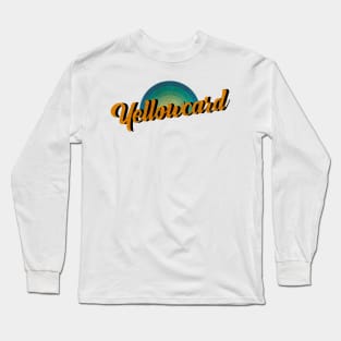 vintage retro Yellowcard Long Sleeve T-Shirt